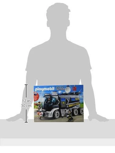 PLAYMOBIL CITY ACTION Specialiųjų operacijų sunkvežimis, 9360