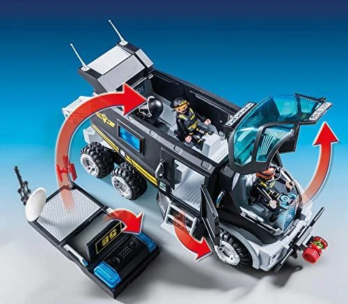 PLAYMOBIL CITY ACTION Specialiųjų operacijų sunkvežimis, 9360