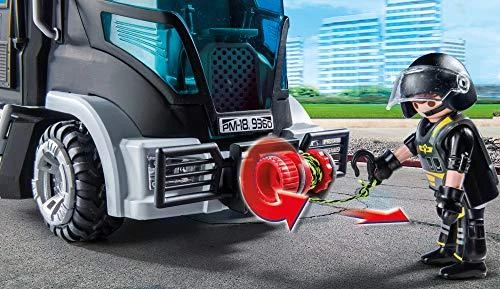 PLAYMOBIL CITY ACTION Specialiųjų operacijų sunkvežimis, 9360