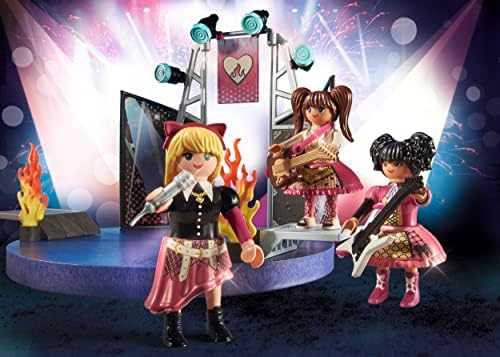Žaislų rinkinys - Playmobil 71042 City Life Music Band (Playmobil, muzikantai, instrumentai)