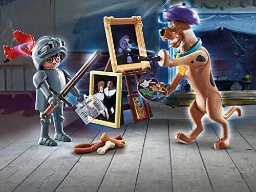 Playmobil Rinkinys Scooby-Doo 70709 Przygoda su Juodas Knight