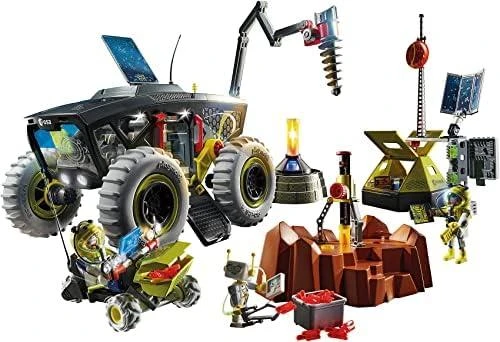 Žaislų Rinkinys - Playmobil 70888 Marsiečių Ekspedicija Su Transporto Priemonėmis, Astronautais, Kosmoso Tyrinėjimu, Daugiaspalvis