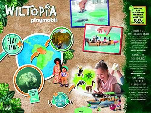 Playmobil Kelionė laivu pas Lamantinus