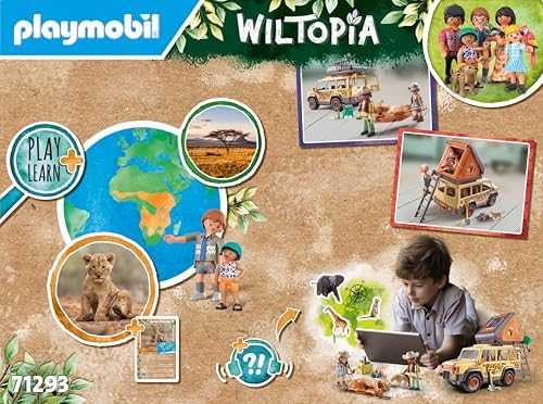 Playmobil Wiltopia 71293 Wiltopia - Z samochodem terenowym wśród lwów