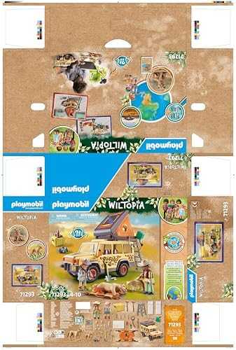 Playmobil Wiltopia 71293 Wiltopia - Z samochodem terenowym wśród lwów
