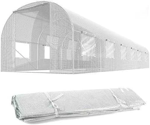 Nukido Sodo tunelio folija 3x6m (18m2) balta Plonos