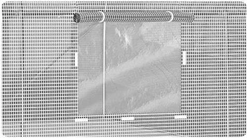 Nukido Sodo tunelio folija 3x6m (18m2) balta Plonos