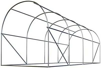 Šiltnamis 2,5x4m (10m2) baltas Plonos