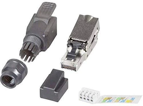 Efb Elektronik EFB RJ45 Stecker STP, 6A kat., konstrukcinė juosta