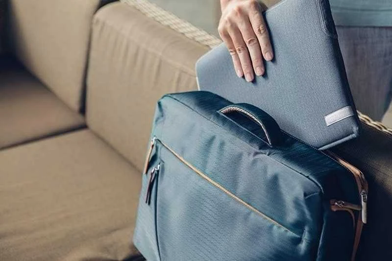 Moshi Pluma macbook Pro 14" (2021) denim mėlynas