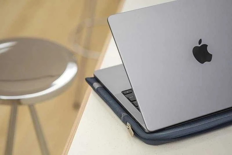 Moshi Pluma macbook Pro 14" (2021) denim mėlynas