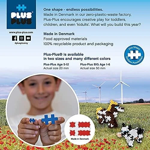Plus Plus konstruktoriaus LAGAMINAS, pastelinis, metalinis