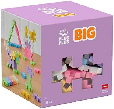 PlusPlus Plus Plus Big Pastel blokeliai 100 vnt.