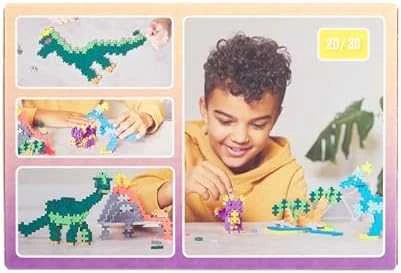 Plus Plus konstruktorius, Pradžiamokslis Dinozaurai, 600 vnt.