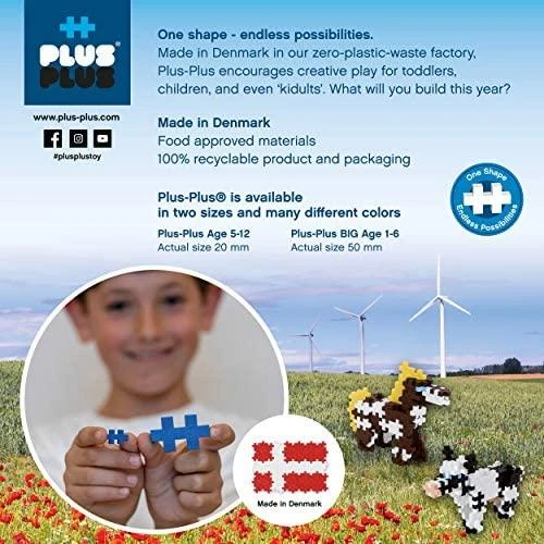 PLUS PLUS konstruktorius Basic 360 - Pirates, 3729