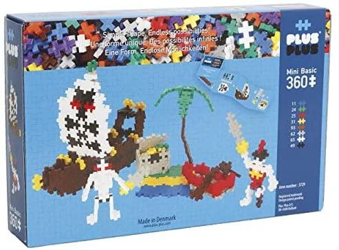 PLUS PLUS konstruktorius Basic 360 - Pirates, 3729