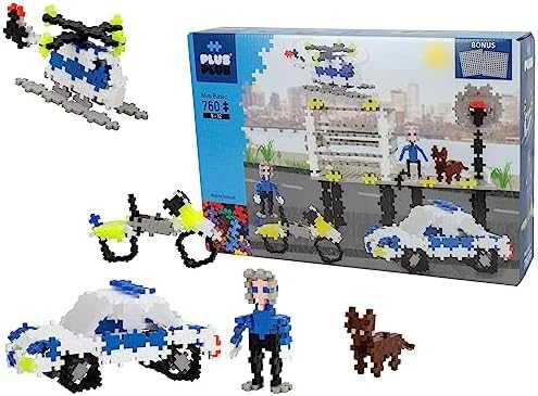 PLUS PLUS konstruktorius Basic Police 760 pcs, 3762