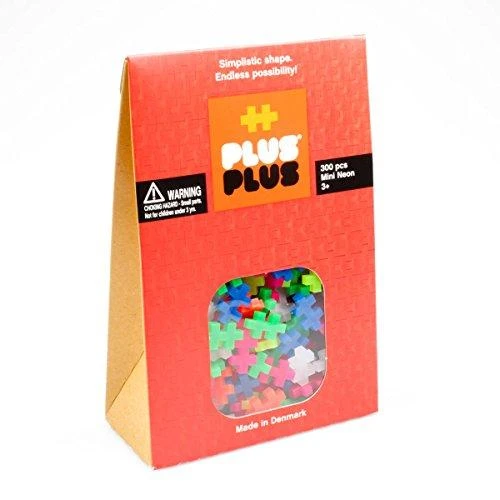 Plus Plus Klocki plastikowe PlusPlus Mini Neon 300 el.
