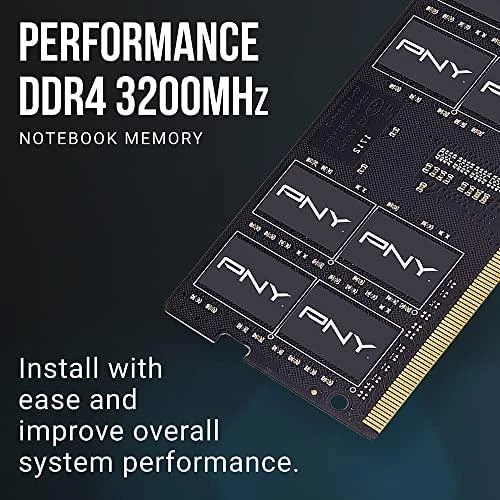 PNY DDR4 3200 MHz atminties modulis iš arti