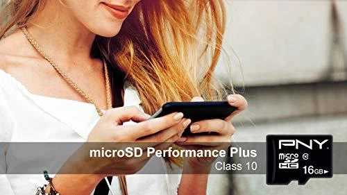 Atminties kortelė Pny Technologies PNY Performance Plus 16 GB Micro SDHC 10 klasė