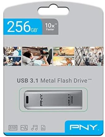 USB laikmena PNY Elite Steel 256GB USB 3.1
