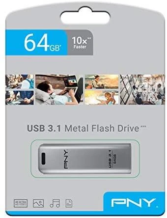 PNY Elite Steel 3.1 64GB