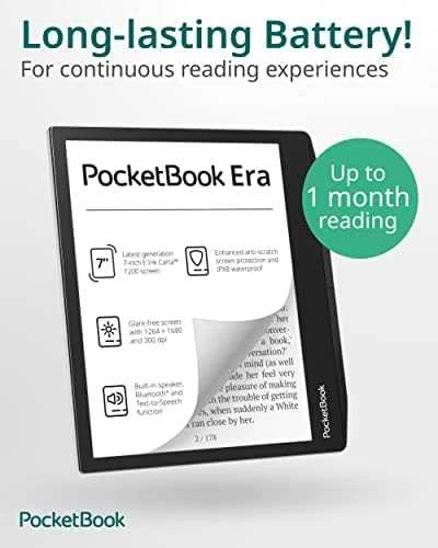 Elektroninė skaityklė PocketBook Era 7" 16GB Stardust Silver (PB700-U-16-WW)