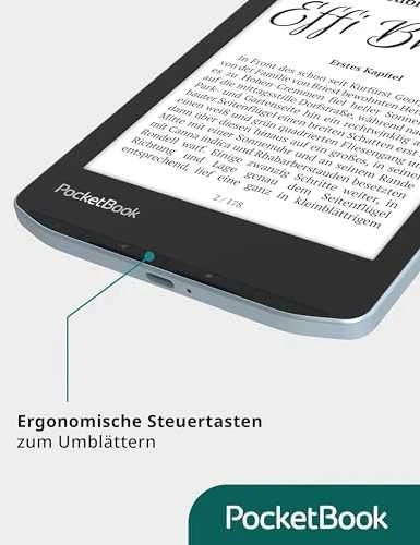 Elektroninė skaityklė Pocketbook Verse 6" 8GB Bright Blue (PB629-2-WW), Mėlyna