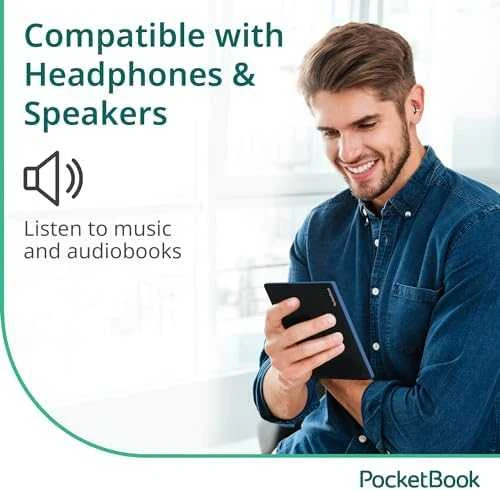 Elektroninė skaityklė Pocketbook Verse Pro 6" 16GB Azure (PB634-A-WW), Tamsiai mėlyna