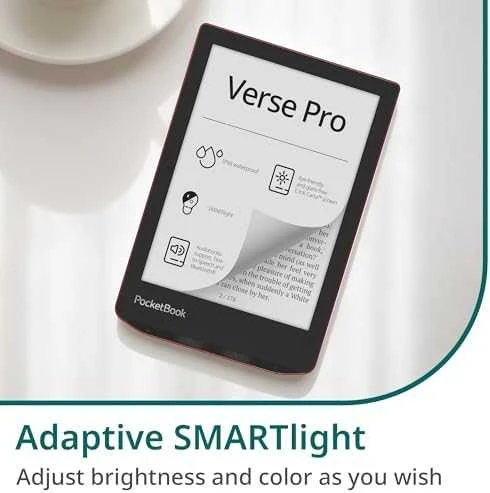 Elektroninė skaityklė Pocketbook Verse Pro 6" 16GB Azure (PB634-A-WW), Tamsiai mėlyna