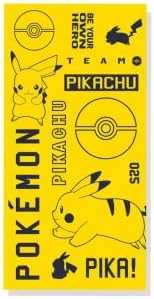 Rankšluostis Nintendo Pokemon Pikachu beach towel cotton
