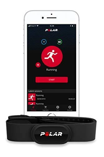 Polar širdies ritmo matuoklis H10 XS/S dydžio, Juodos spalvos