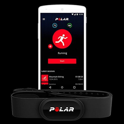 Polar širdies ritmo matuoklis H10 XS/S dydžio, Juodos spalvos