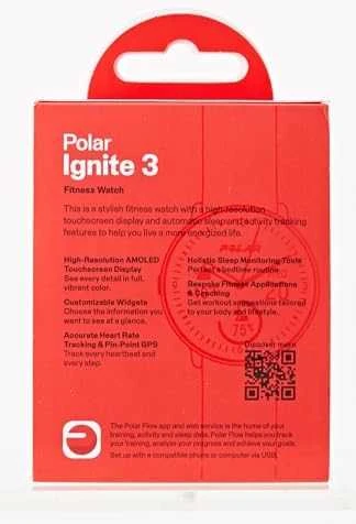 Išmanusis laikrodis Polar Ignite 3,  S-L dydžio, Aukso spalvos korpusas su pilkos spalvos silikoniniu dirželiu