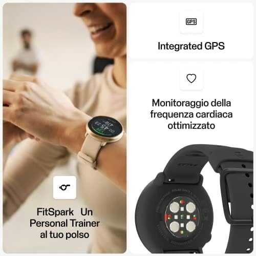 Išmanusis laikrodis Polar Ignite 2, S/L dydžio, Juodos spalvos