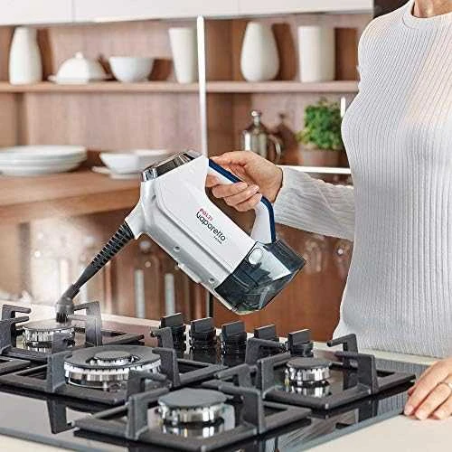 Polti | Vakuuminis garų šluota su nešiojamu garų valytuvu | PTEU0299 Vaporetto 3 Clean_Blue | Galia 1800 W | Garų slėgis Netaikomas baras | Vanduo bako talpa 0,5 L | Baltas/Mėlyna