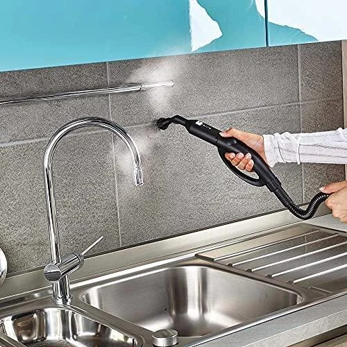 Polti | Steam cleaner | PTEU0280 Vaporetto Pro 95_Turbo Flexi | Power 1100 W | Steam pressure 5 bar | Vanduo tank capacity 1.3 L | Juodas/Žalias