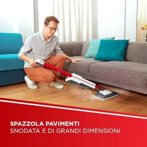 Polti Vaporetto SV650 Style Universali garinė šluota su integruotu rankiniu valytuvu