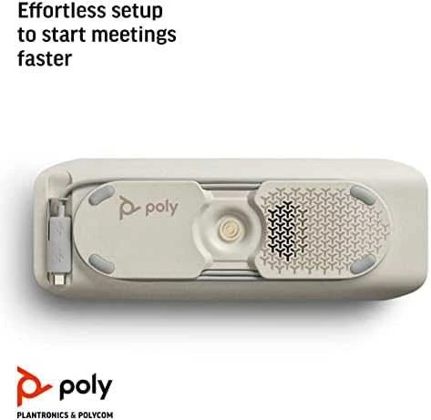 Hewlett Packard (HP) HP Poly Sync 40+ Microsoft Teams sertifikuotas USB-A USB-C garsiakalbis + BT700 USB-A adapteris