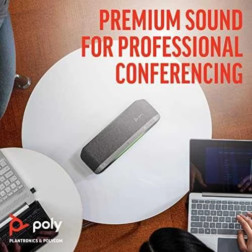Hewlett Packard (HP) HP Poly Sync 40+ Microsoft Teams sertifikuotas USB-A USB-C garsiakalbis + BT700 USB-A adapteris