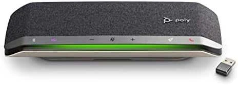 Hewlett Packard (HP) HP Poly Sync 40+ Microsoft Teams sertifikuotas USB-A USB-C garsiakalbis + BT700 USB-A adapteris