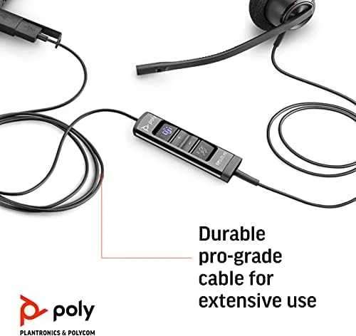 Hewlett Packard (HP) ENCOREPRO 525 USB-M KOMANDŲ SERTIFIKATAS - BINAURAL USB SKAMBUČIŲ CENTRAS Ausinės