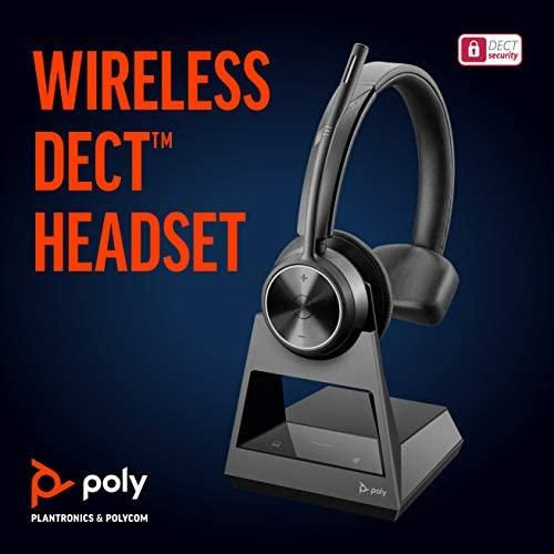 Poly Savi 7310 Office Mono Ultra-Secure DECT ausinės su karinio lygio FIPS triukšmą slopinančiu mikrofonu