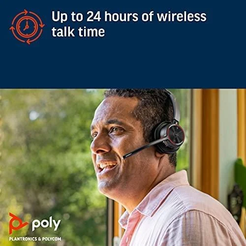 Ausinės Poly Plantronics Voyager 4310 UC USB-A Mono – be lopšio
