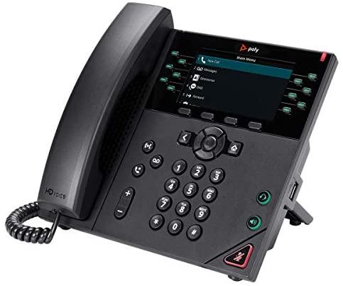 Telefonas Poly VVX 450 12-LINE BIZ-IP-PHONE/DUAL 10/100/1000 ETHERNET-NO PS IN
