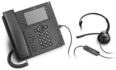 Telefonas Poly VVX 450 12-LINE BIZ-IP-PHONE/DUAL 10/100/1000 ETHERNET-NO PS IN