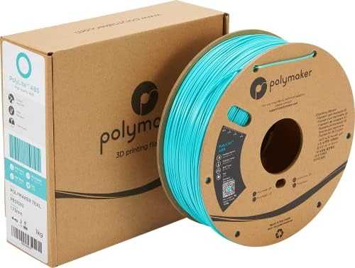 Plastikas Polymaker PolyLite ABS - 1.75mm - 1kg - Teal
