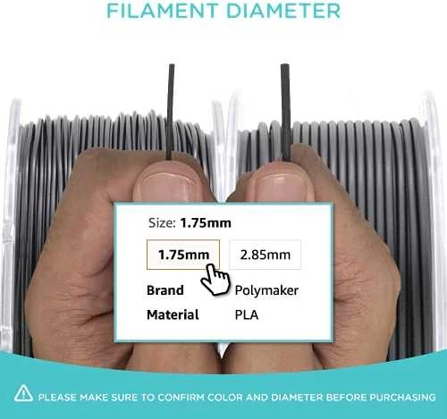 Polmask Polymaker PolyLite ABS - 1kg - 1.75mm - Juodas
