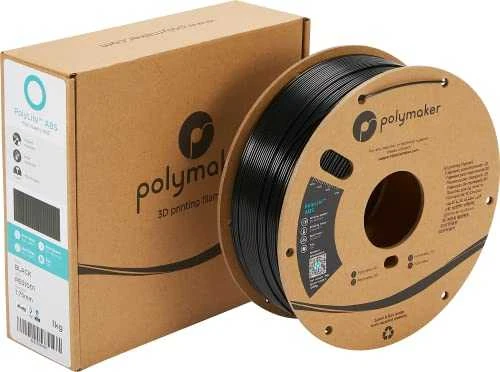 Polmask Polymaker PolyLite ABS - 1kg - 1.75mm - Juodas