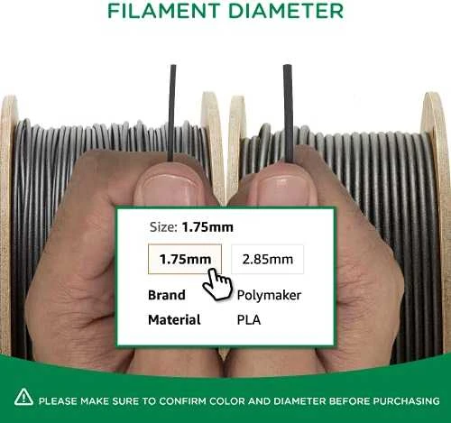 Polymaker PolyTerra PLA - 3kg - 1.75mm - Cotton Baltas
